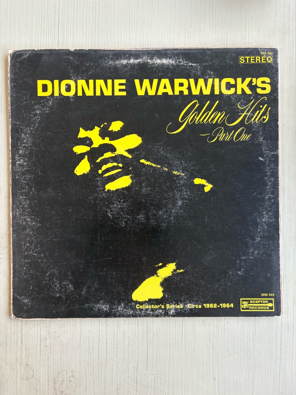Dionne Warwick Golden Hits Part One Stereo SPS-565 1962-1964 LP Album Record NM